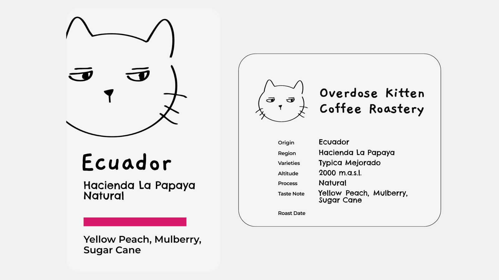 Ecuador Hacienda La Papaya Natural